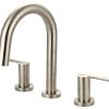 Olympia Faucets, Inc. I2v Two Handle Roman Tub Trim Set, Brushed Nickel
