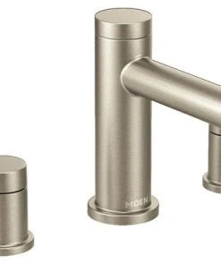 Moen Align 2-Handle Non Diverter Roman Tub Faucet, Brushed Nickel