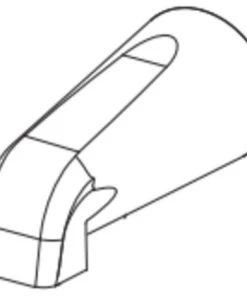 Pfister 920-618 Replacement R89 Series Spout - Brushed Nickel