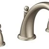 Moen Brantford Brushed Nickel Two-Handle Roman Tub Faucet T933BN
