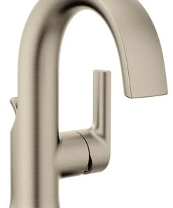 Moen Doux One-Handle Bathroom Faucet, Brushed Nickel