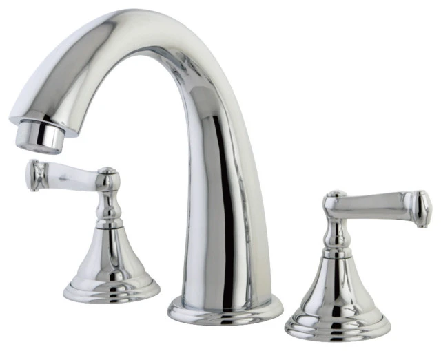 Kingston Brass Roman Tub Faucet, Polished Chrome 1 Kingston Brass Roman Tub Faucet, Polished Chrome