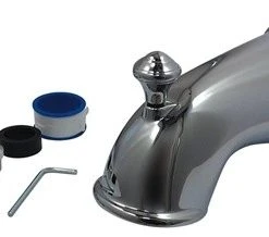 Kingston Brass Made To Match K1275A1 6" Universal Diverter Tub Spout, Chrome