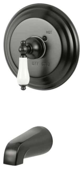 Kingston Brass Tub Only Faucet, Oil Rubbed Bronze 1 Kingston Brass Tub Only Faucet, Oil Rubbed Bronze