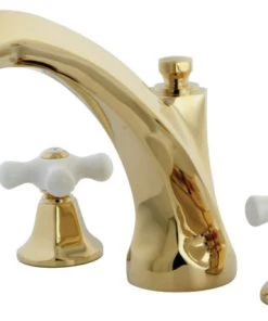 Kingston Brass Roman Tub Faucet, Polished Brass