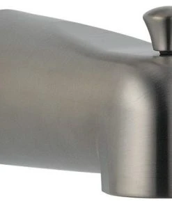 Delta Faucet Delta Tub Spout, Pull-Up Diverter, Stainless, RP48718SS
