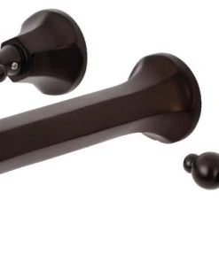 Kingston Brass KS4025AL Metropolitan 2-Handle Wall Mount Tub Faucet, Oil Rubbed Bronze