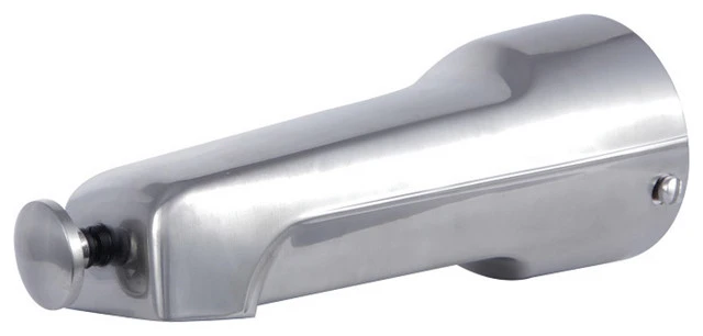 Trimscape Kingston Brass K1268A8 Mixet Tub Spout With Front Diverter, Brushed Nickel 1 Trimscape Kingston Brass K1268A8 Mixet Tub Spout With Front Diverter, Brushed Nickel