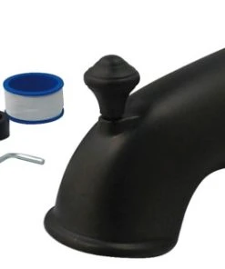 Kingston Brass Showerscape 6" Universal Tub Spout With Diverter, Oil Rubbed Bronze