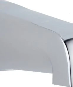 Delta Faucet Delta Foundations Tub Spout, Non Diverter, Polished Chrome