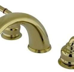 Kingston Brass KB36X-P Roman Tub Faucet, Polished Brass