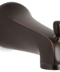 Kohler Bancroft Wall-Mount Diverter Bath Spout, Oil-Rubbed Bronze