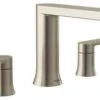 Moen T908 Genta LX Deck Mounted Roman Tub Filler - Brushed Nickel