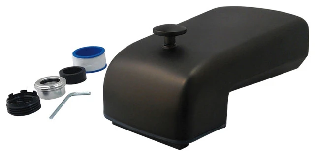 Kingston Brass Showerscape Universal Diverter Tub Spout, Oil Rubbed Bronze 1 Kingston Brass Showerscape Universal Diverter Tub Spout, Oil Rubbed Bronze