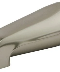 Kingston Brass K188A7 5-1/4 Inch Zinc Tub Spout,Diverter, Brushed Nickel/Polished Chrome