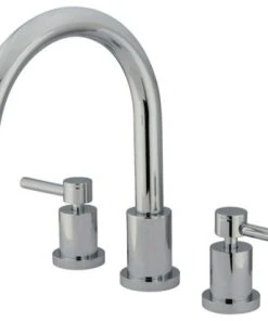 Kingston Brass Roman Tub Faucet, Polished Chrome