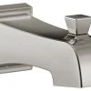 Delta Faucet Delta Flynn Tub Spout, Pull-Up Diverter, Stainless, RP77091SS