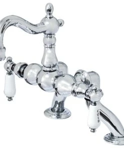 Kingston Brass CC2004T1 Vintage Clawfoot Tub Faucet, Polished Chrome