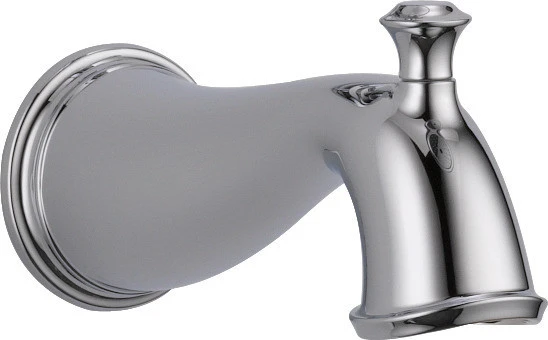 Delta Faucet Delta Pull-Up Diverter Tub Spout, Polished Chrome 1 Delta Faucet Delta Pull-Up Diverter Tub Spout, Polished Chrome