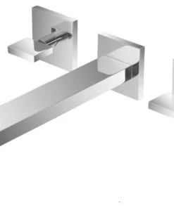 Isenberg Faucets Isenberg 160.2450 - Two Handle Wall Mounted BathTub Faucet / Filler, Brushed Nic