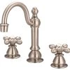 Water Creation Vintage Classic Widespread Lavatory Faucet With Pop-Up Drain