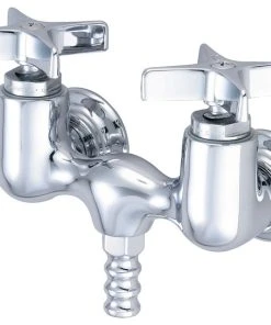 Central Brass Two Handle Leg Tub Faucet