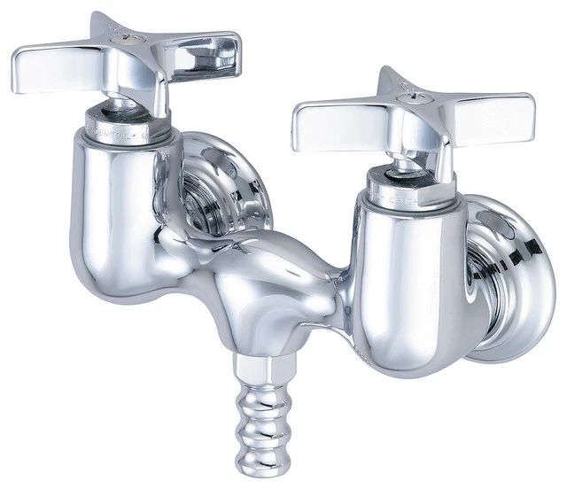 Central Brass Two Handle Leg Tub Faucet 1 Central Brass Two Handle Leg Tub Faucet