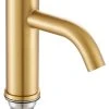 Cartisan Design & Build Group, Inc. Modern Vanity Single-hole Faucet LB18011S, Gold