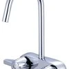 Central Brass Two Handle Leg Tub Faucet
