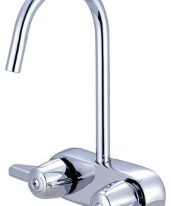 Central Brass Two Handle Leg Tub Faucet