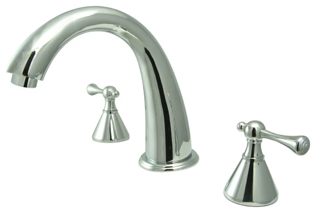 Kingston Brass Roman Tub Faucet, Polished Chrome 1 Kingston Brass Roman Tub Faucet, Polished Chrome