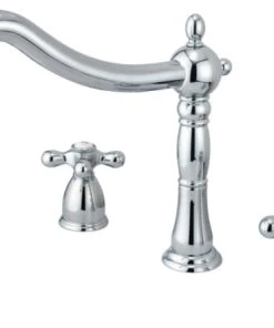 Kingston Brass Roman Tub Faucet, Polished Chrome