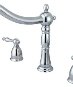 Kingston Brass Roman Tub Faucet, Polished Chrome