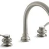 Kohler Fairfax Bath Faucet Trim & 8-7/8" Non-Diverter Slip-Fit Spout