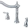 Kingston Brass KS134.NL Heritage Deck Mounted Roman Tub Filler - Polished