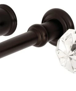 Kingston Brass Two-Handle Wall Mount Tub Faucet, Oil Rubbed Bronze