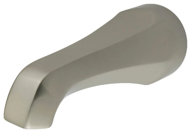 Kingston Brass Tub Faucet Spout, Brushed Nickel 1 Kingston Brass Tub Faucet Spout, Brushed Nickel