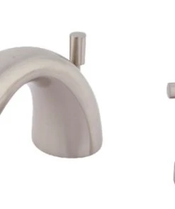 Kingston Brass Mini-Widespread Bathroom Faucet, Brushed Nickel