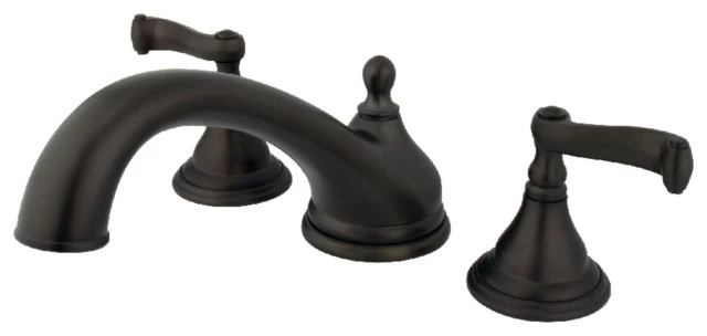 Kingston Brass Roman Tub Faucet, Oil Rubbed Bronze 1 Kingston Brass Roman Tub Faucet, Oil Rubbed Bronze