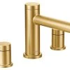 Moen Align Two-Handle Roman Tub Faucet, Brushed Gold
