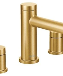 Moen Align Two-Handle Roman Tub Faucet, Brushed Gold
