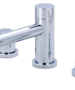 Pioneer Industries, Inc. Motegi Two Handle Roman Tub Set, Polished Chrome