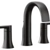 Moen Doux Two-Handle Bathroom Faucet, Black