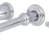 Kingston Brass Two-Handle Wall Mount Tub Faucet, Polished Chrome