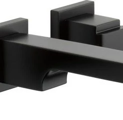 Delta Faucet Delta T3567LF-WL Ara 1.2 GPM Wall Mounted Bathroom Faucet - - Matte Black