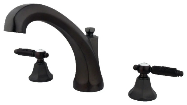 Kingston Brass Roman Tub Faucet, Oil Rubbed Bronze 1 Kingston Brass Roman Tub Faucet, Oil Rubbed Bronze