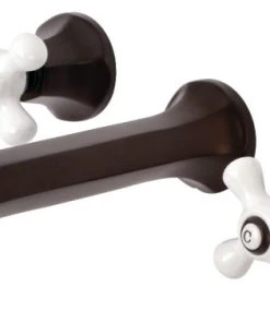 Kingston Brass Metropolitan Roman Tub Faucets With Oil Rubbed Bronze KS4025PX