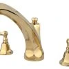 Kingston Brass KS4322FL Roman Tub Faucet, Polished Brass
