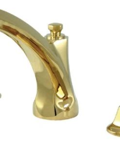 Kingston Brass Roman Tub Faucet, Polished Brass
