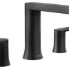 Moen T908 Genta LX Deck Mounted Roman Tub Filler - Matte Black
